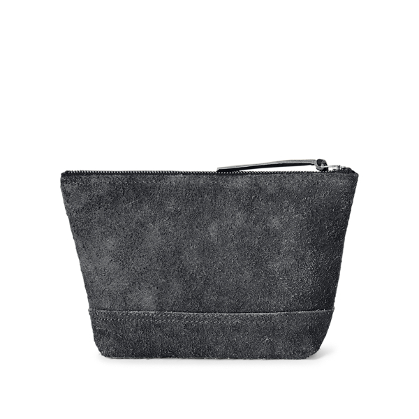 Indigo Indigo Roughout Suede Pouch RRL 3