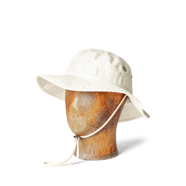 Cotton Ripstop Bucket Hat RRL 1