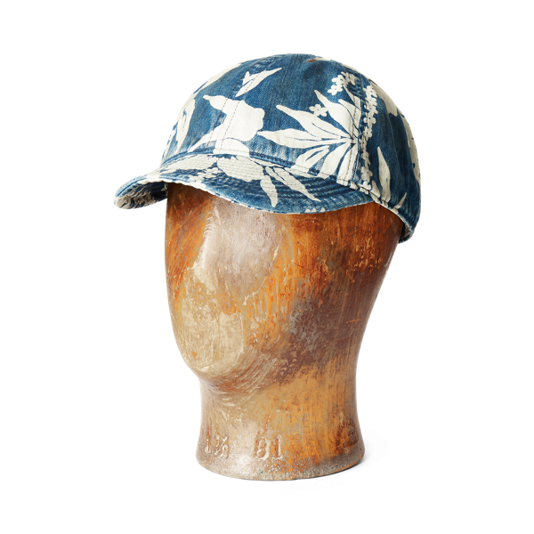Indigo Tropical Twill Ball Cap RRL em 1