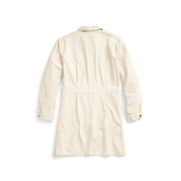 Natural Distressed Shop Coat RRL 2