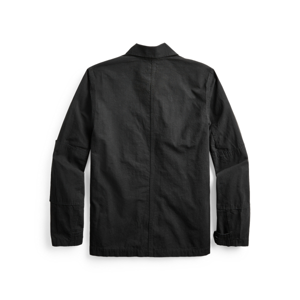 Black Cotton Ripstop Field Jacket RRL 2
