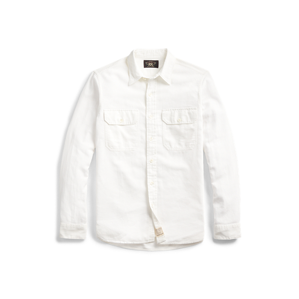 Cotton-Linen Dobby Workshirt
