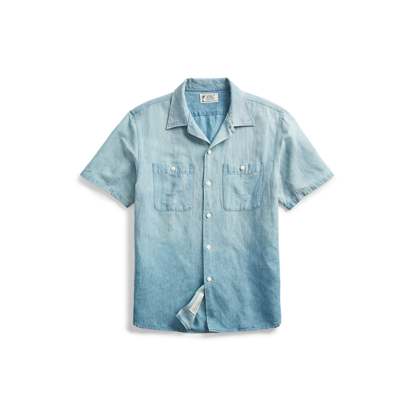 Indigo Selvedge Chambray Shirt RRL 1
