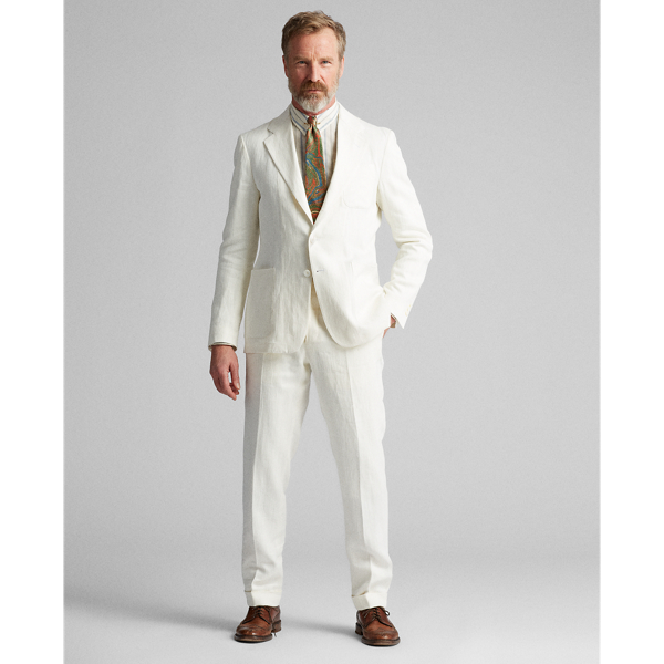 Linen Suit Jacket for Men Ralph Lauren UY
