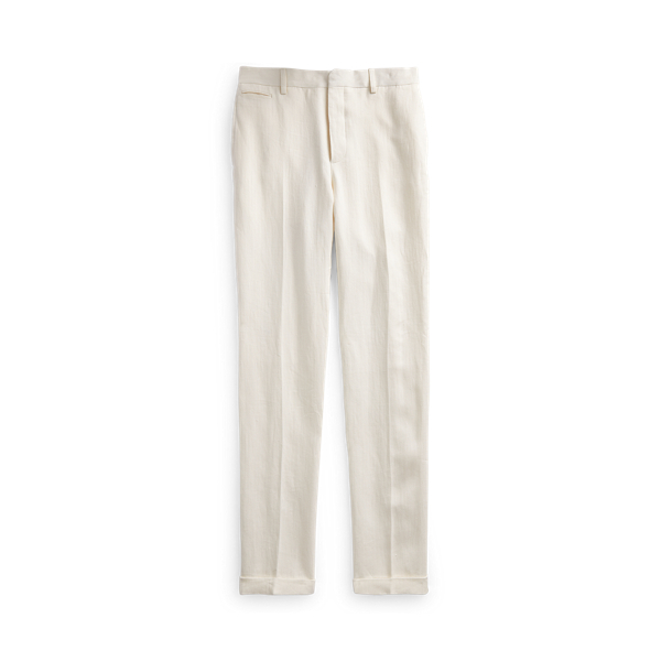 Pantalon de costume slim en lin RRL en 1