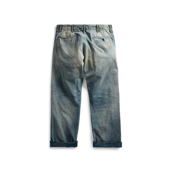 Dunwell Wash Repaired Field Jean RRL 3