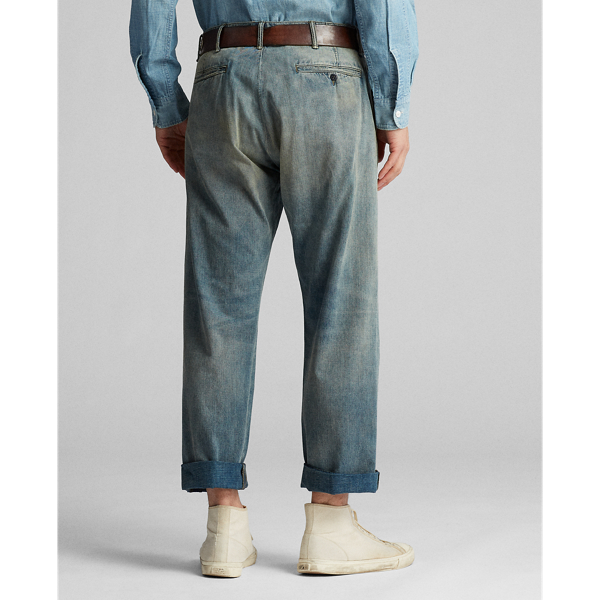 Dunwell Wash Repaired Field Jean RRL 4