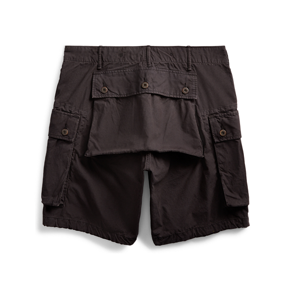 Black Canvas Cargo Short RRL 2