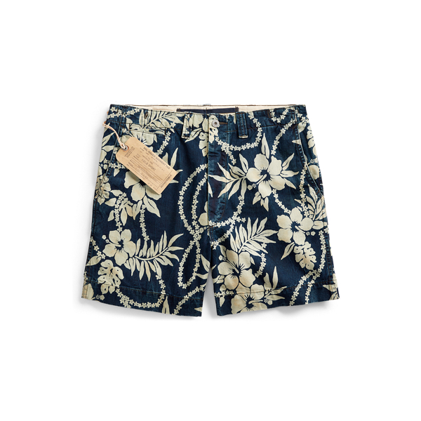Indigo Tropical Twill Short RRL 1