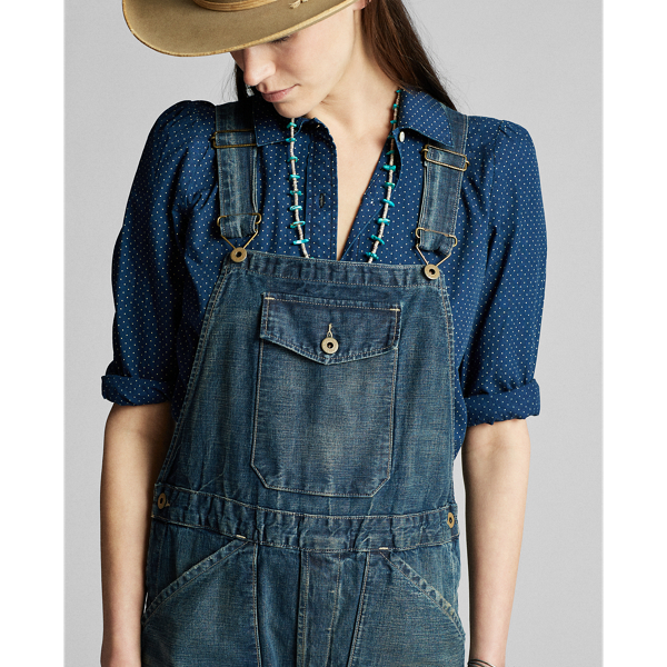 Jamie Wash Denim Overall RRL 3
