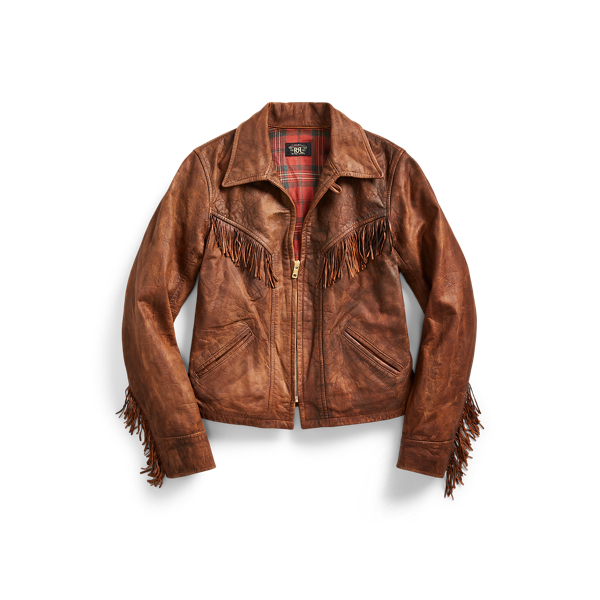 Fringe Leather Jacket RRL 1
