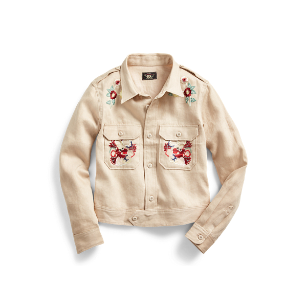 Embroidered Linen Jacket RRL 1