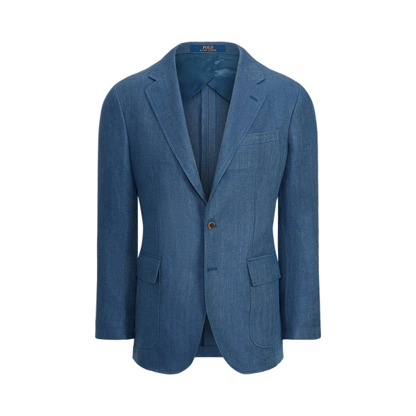 Blazer en lin &agrave; chevrons Polo Ralph Lauren en 1