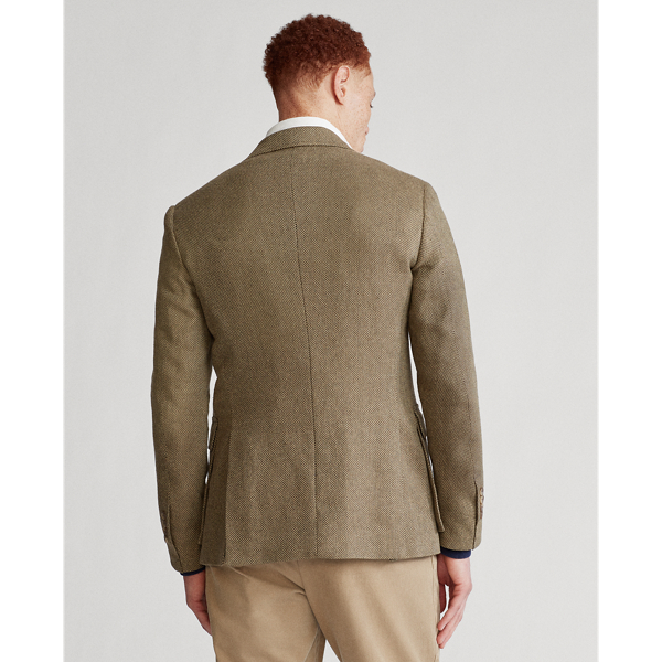 Olive Polo Tick-Weave Sport Coat Polo Ralph Lauren 5