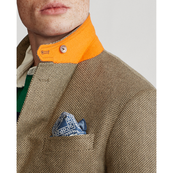 Olive Polo Tick-Weave Sport Coat Polo Ralph Lauren 6