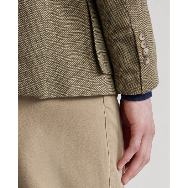 Olive Polo Tick-Weave Sport Coat Polo Ralph Lauren 7