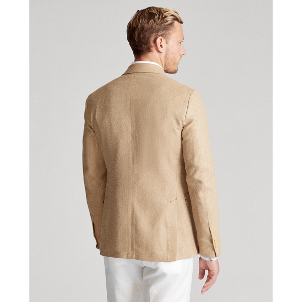 Camel/Cream Polo Tick-Weave Sport Coat Polo Ralph Lauren 4