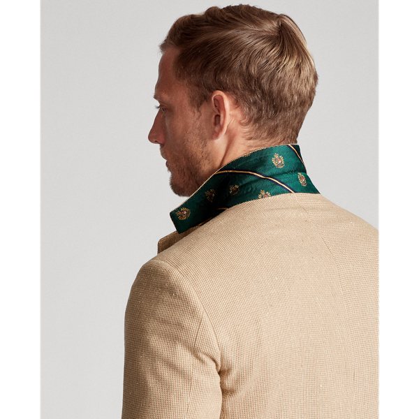 Camel/Cream Polo Tick-Weave Sport Coat Polo Ralph Lauren 5