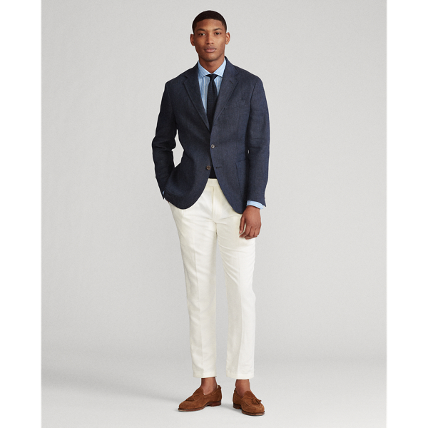 Black/Indigo Polo Soft Linen Sport Coat Polo Ralph Lauren 4