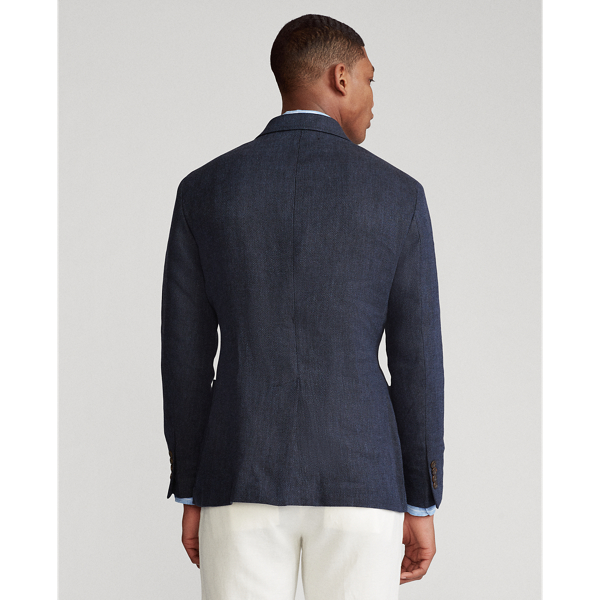 Black/Indigo Polo Soft Linen Sport Coat Polo Ralph Lauren 5