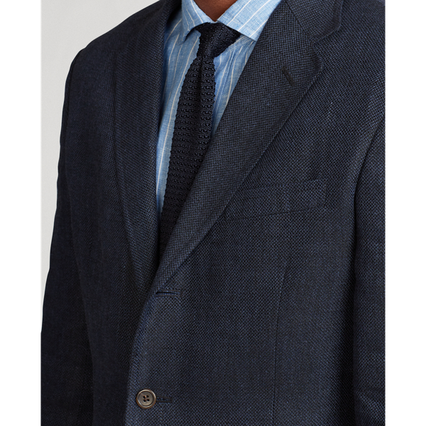 Black/Indigo Polo Soft Linen Sport Coat Polo Ralph Lauren 6