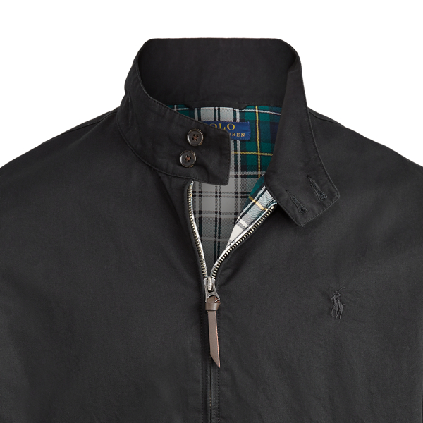 Black Cotton Twill Jacket Polo Ralph Lauren 7