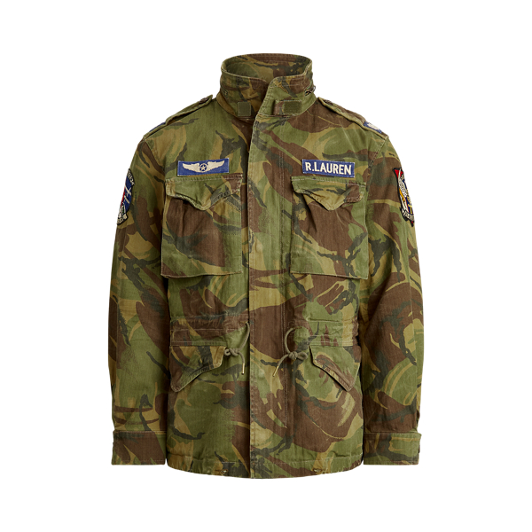 Camo Field Jacket for Men Ralph Lauren UK