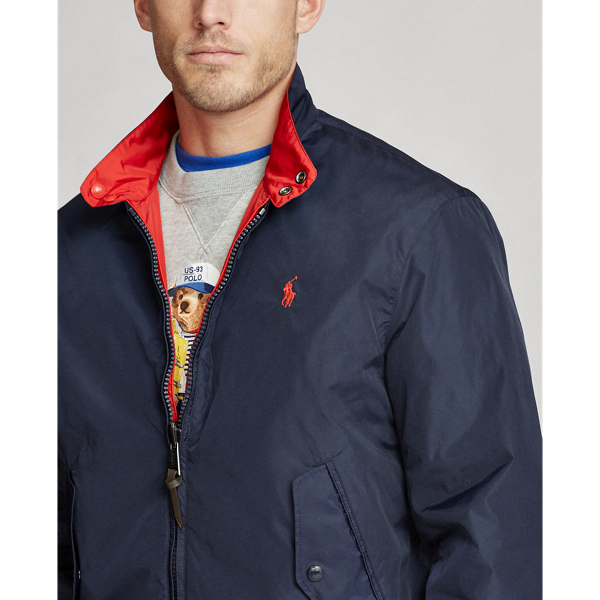 Aviator Navy/Red Reversible Windbreaker Polo Ralph Lauren 6