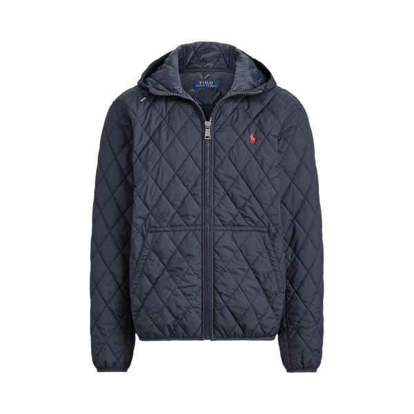 Ralph lauren quilted hoodie on sale