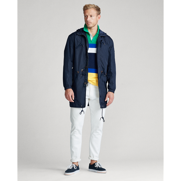 Aviator Navy Water-Resistant Marsh Coat Polo Ralph Lauren 4