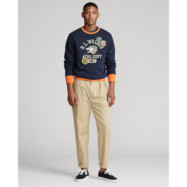 Dark Cobalt Fleece Graphic Sweatshirt Big & Tall 3