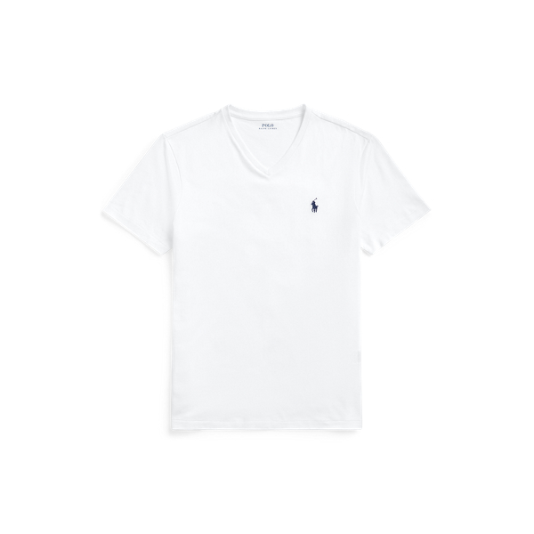 Custom Slim Fit Jersey V-Neck T-Shirt Polo Ralph Lauren 1