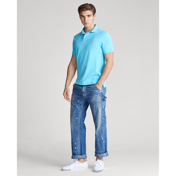 Neptune Custom Slim Fit Mesh Polo Polo Ralph Lauren 3