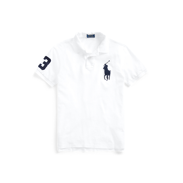Custom Slim Fit Mesh Polo Polo Ralph Lauren 1