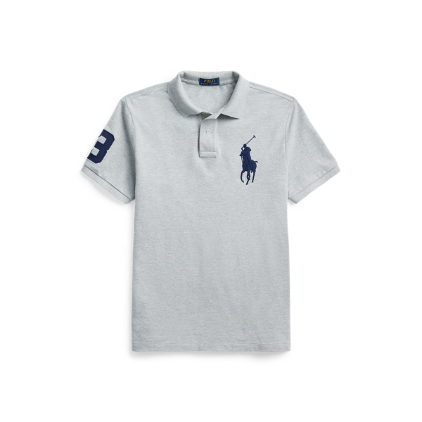 Andover Heather Custom Slim Fit Mesh Polo Polo Ralph Lauren 2