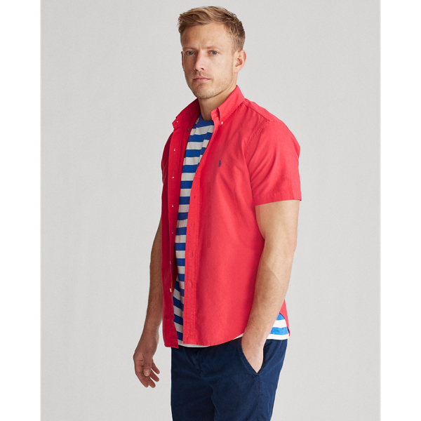 Cactus Flower Slim Fit Oxford Shirt Polo Ralph Lauren 4