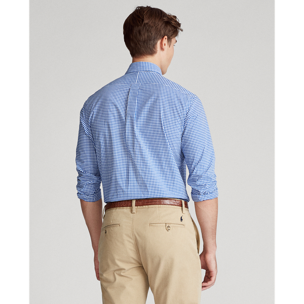 Blue/White Custom Fit Gingham Shirt Polo Ralph Lauren 5