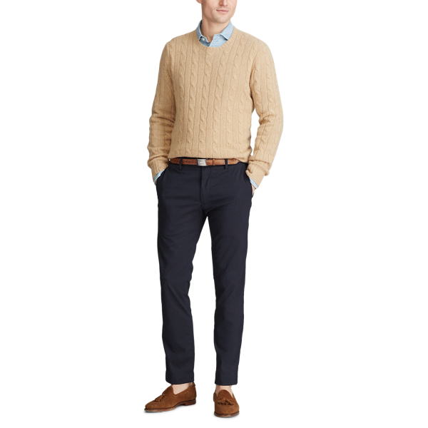 Navy Stretch Slim Fit Trouser Polo Ralph Lauren 2