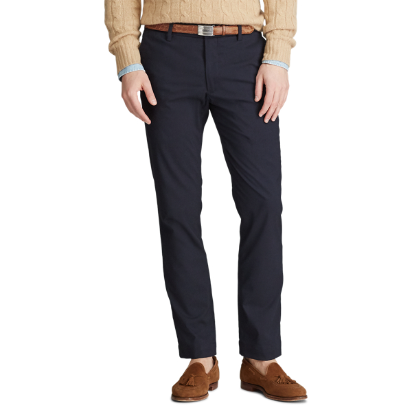 Navy Stretch Slim Fit Trouser Polo Ralph Lauren 3