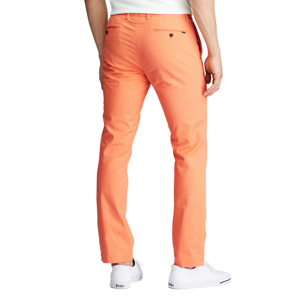 Slim-Fit-Chino mit Stretch Polo Ralph Lauren in Amber Orange 3