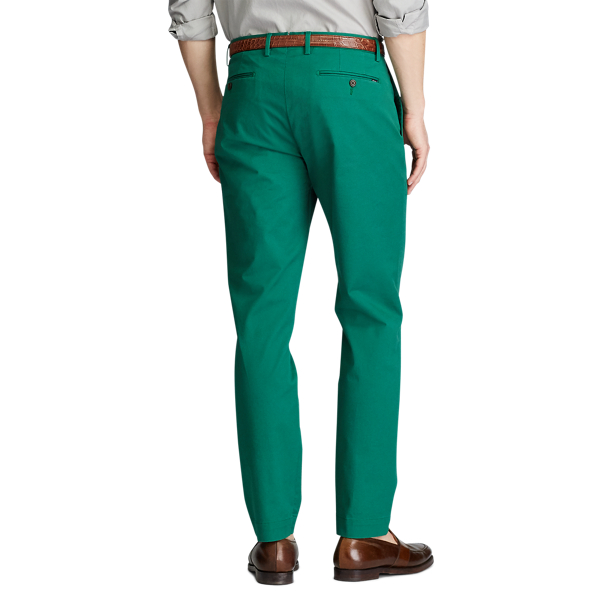 Bush Green Greenwich Stretch Straight Chino Trouser Polo Ralph Lauren 4