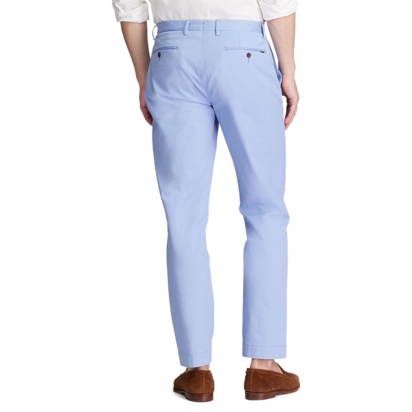 Dress Shirt Blue Greenwich Stretch Straight Chino Trouser Polo Ralph Lauren 4