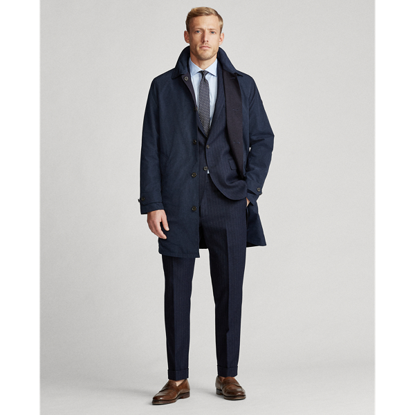 Aviator Navy Reversible Commuter Coat Polo Ralph Lauren 4