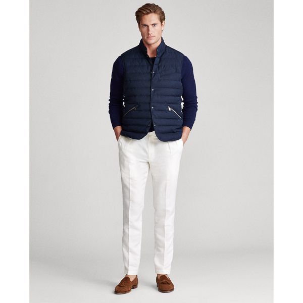 Aviator Navy Reversible Down Gilet Polo Ralph Lauren 3