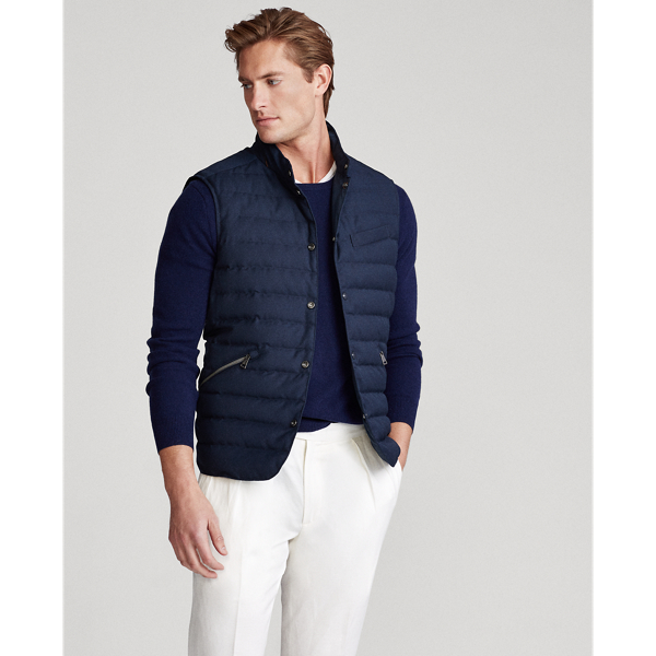 Aviator Navy Reversible Down Gilet Polo Ralph Lauren 4