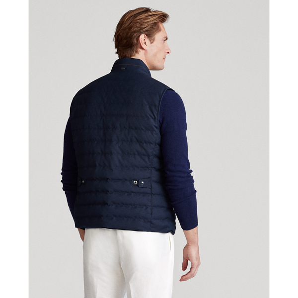 Aviator Navy Reversible Down Gilet Polo Ralph Lauren 5