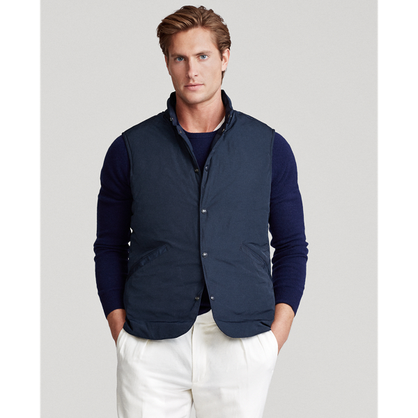Aviator Navy Reversible Down Gilet Polo Ralph Lauren 6