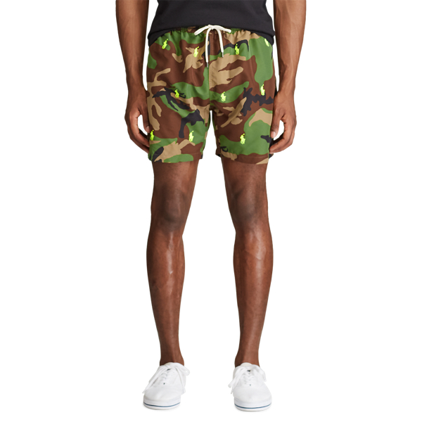Camo/Pear 14 cm-Inch Traveller Swim Trunk Polo Ralph Lauren 3