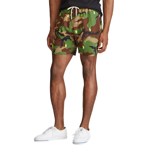 Camo/Pear 14 cm-Inch Traveller Swim Trunk Polo Ralph Lauren 5