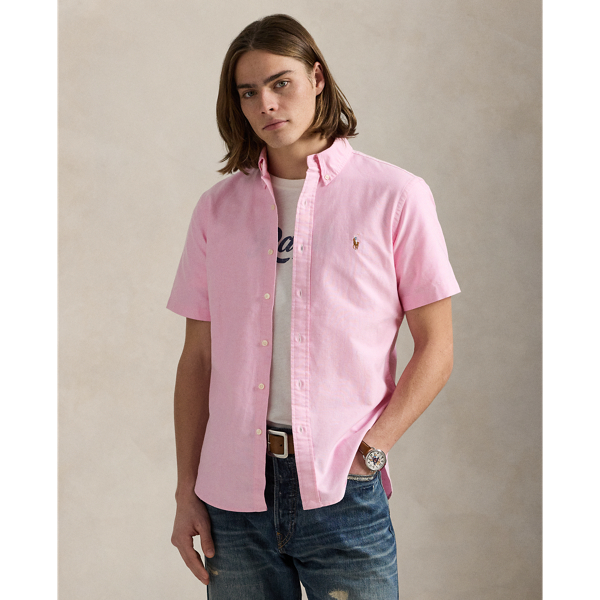 Polo oxford shirt short sleeve hotsell